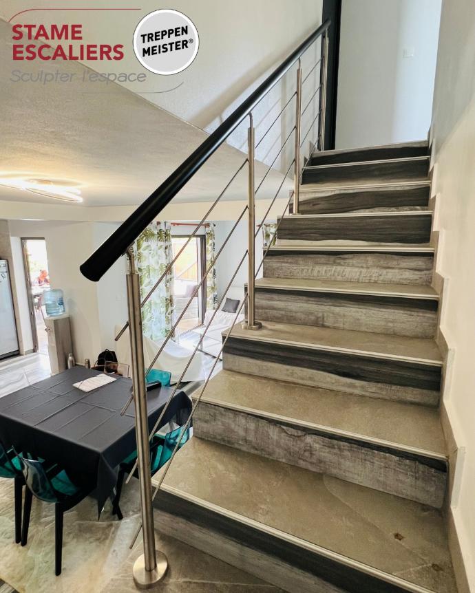 garde-corps rampant sur escalier béton garde-corps rampant sur escalier béton