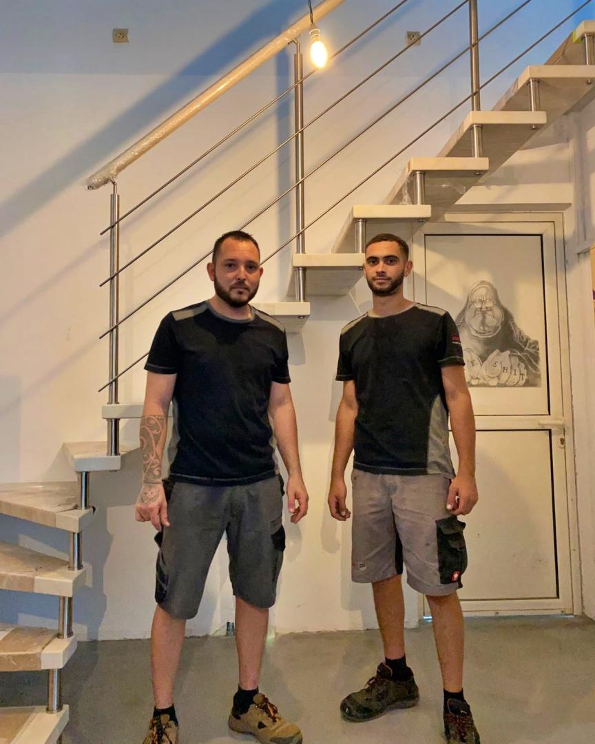 Poseurs STAME Escaliers