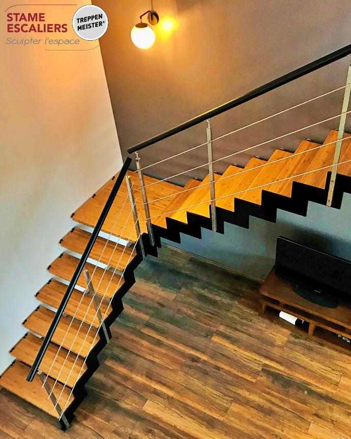 escalier à limon compositeSTAME Escaliers
